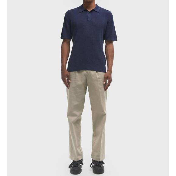 NEW EDMMOND STUDIOS sunset polo in navy